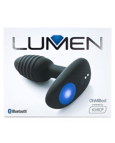 Інтерактивна анальна пробка OhMiBod Lumen powered by KIIROO