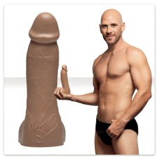 Фалоімітатор Fleshlight Guys: Johnny Sins Dildo, за зліпком пеніса, лисий з Браззерс