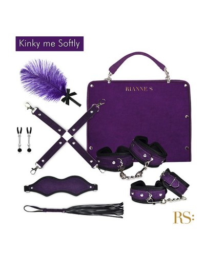 Подарунковий набір для BDSM RIANNE S — Kinky Me Softly Purple: 8 предметів для задоволення