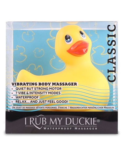 Вибромассажер уточка I Rub My Duckie - Classic Yellow v2.0, скромняжка