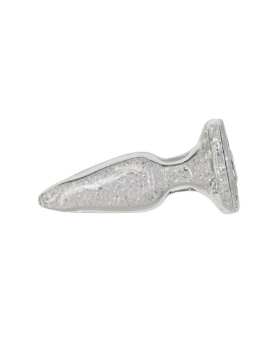 Стеклянная анальная пробка Pillow Talk Fancy Luxurious Glass Anal Plug, ⌀3,1см, вибропуля в подарок