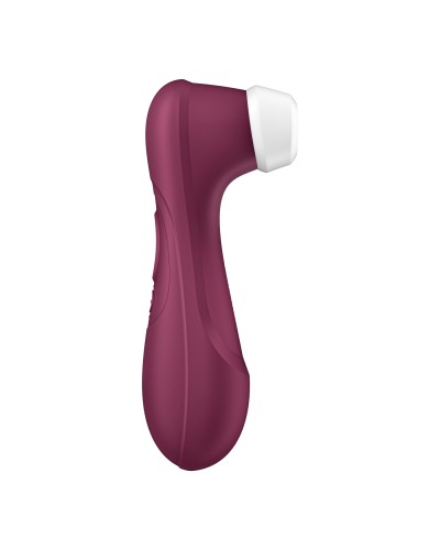 Вакуумный клиторальный стимулятор Satisfyer Pro 2 Generation 3 with Liquid Air Wine Red