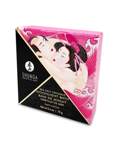 Соль для ванны Shunga Moonlight Bath – Aphrodisia (75 мл), соль Мертвого моря, аромамасла