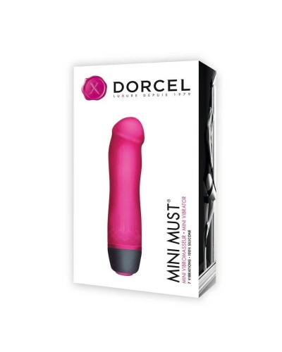 Вибратор Dorcel Mini Must Magenta для клитора и точки G