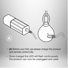 Мощное виброяйцо Rocks Off Ball & Chain с пультом ДУ