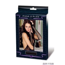 Мітенки сітка Anne De Ales Black