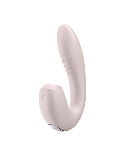 Вакуумний смарт вібратор Satisfyer Sunray Pink, 4 положення стовбура