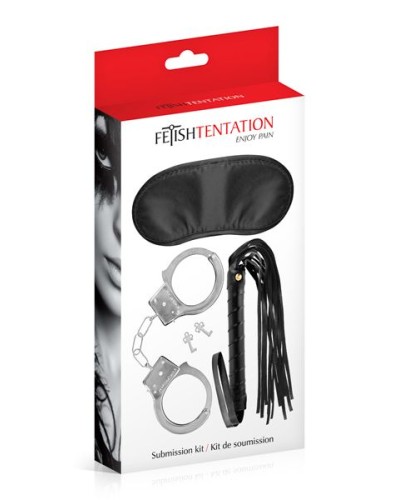 Набор BDSM аксессуаров Fetish Tentation Submission Kit