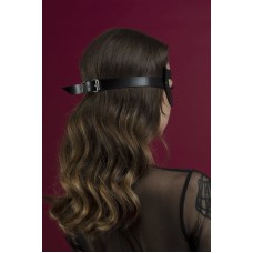 Маска на лицо Feral Feelings - Mistery Mask, натуральная кожа, черная