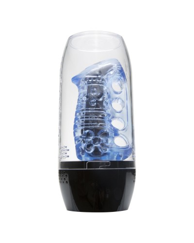 Мастурбатор Fleshlight Fleshskins Grip Blue Ice, надежная фиксация на руке, отлично для пар и минета