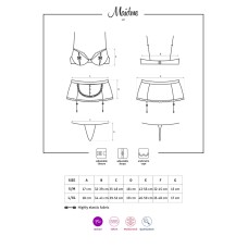 Obsessive Maidme set 5-pcs S/M