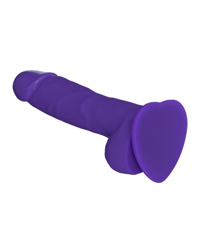 Реалистичный фаллоимитатор Strap-On-Me SOFT REALISTIC DILDO Violet - Size L