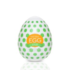 Мастурбатор-яйцо Tenga Egg Stud с шестиугольными выступами