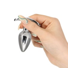 Анальна пробка Pillow Talk Sneaky Luxurious Stainless Steel Anal Plug