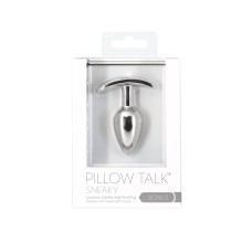 Анальна пробка Pillow Talk Sneaky Luxurious Stainless Steel Anal Plug