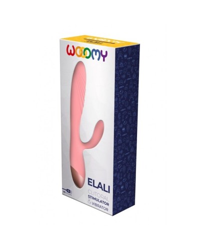 Вібратор-кролик Wooomy Elali Pink Rabbit Vibrator