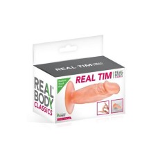 Фалоімітатор Real Body — Real Tim Flash, TPE, діаметр 3,4 см