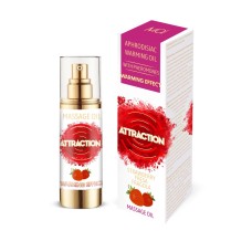 Розігрівальна масажна олія з феромонами MAI PHEROMON MASSAGE OIL — STRAWBERRY (30 мл)