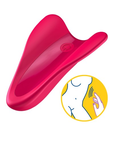 Вибратор на палец Satisfyer High Fly Red