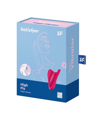 Вибратор на палец Satisfyer High Fly Red