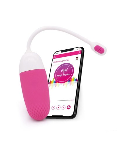 Смарт-віброяйце Magic Motion Vini Pink, керування зі смартфона