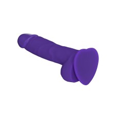 Реалистичный фаллоимитатор Strap-On-Me SOFT REALISTIC DILDO Violet - Size XL