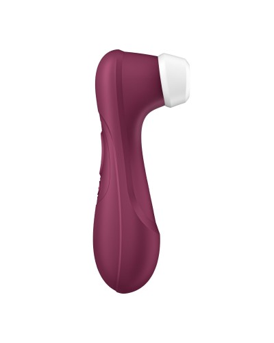 Вакуумний кліторальний стимулятор Satisfyer Pro 2 Generation 3 with Liquid Air Connect App Wine Red