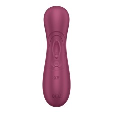 Вакуумний кліторальний стимулятор Satisfyer Pro 2 Generation 3 with Liquid Air Connect App Wine Red