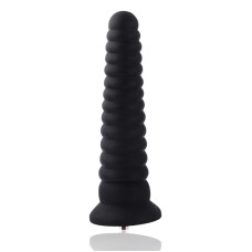 Анальний дилдо у формі вежі для секс-машин Hismith Tower shape Anal Toy, система KlicLok