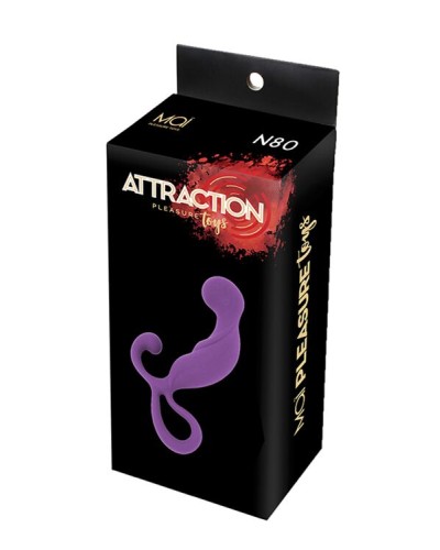 Массажер простаты MAI Attraction Toys №80 Purple, длина 13.4см, диаметр 3.2см