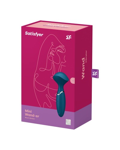 Вібромасажер Satisfyer Mini Wand-er Blue