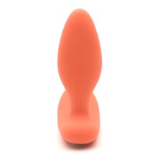 Вібропробка і масажер простати 2-в-1 KisToy Gordon Orange з пультом ДК, гнучка ніжка