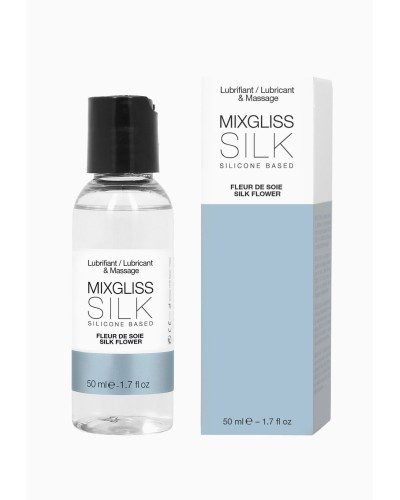 Лубрикант на силиконовой основе MixGliss SILK - FLEUR DE SOIE (50 мл) с цветочным ароматом