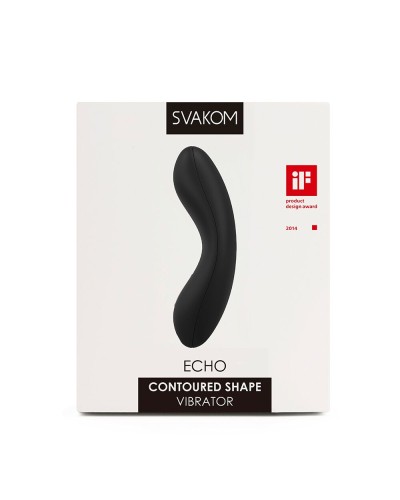 Кліторальний вібратор Svakom Echo Black