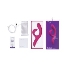 Смарт вибратор-кролик We-Vibe Nova Fuchsia, эргономичный, регулируемый угол наклона ствола