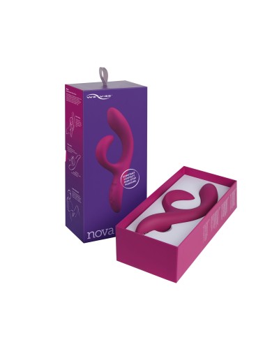 Смарт вібратор-кролик We-Vibe Nova Fuchsia, ергономічний, регульований кут нахилу стовбура