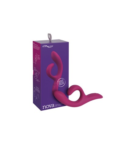 Смарт вібратор-кролик We-Vibe Nova Fuchsia, ергономічний, регульований кут нахилу стовбура