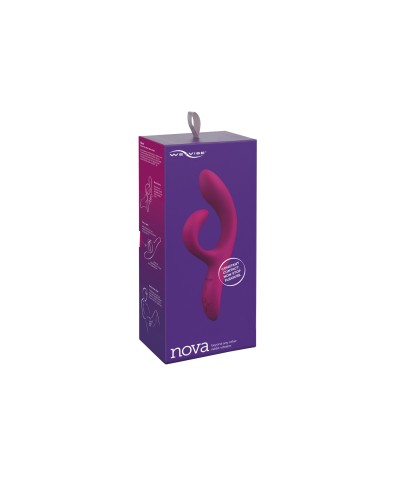 Смарт вібратор-кролик We-Vibe Nova Fuchsia, ергономічний, регульований кут нахилу стовбура