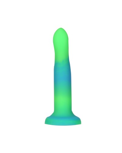 Светящийся в темноте фаллоимитатор ADDICTION Rave 8″ Glow in the Dark Dildo Blue Green, 20,3 см