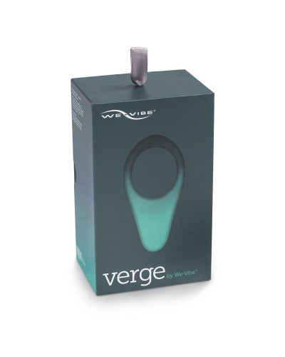 Смарт-виброкольцо под одежду VERGE BY WE-VIBE SLATE, охватывает пенис и мошонку, 10 режимов