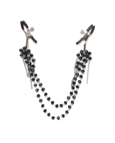 Затискач для сосків Art of Sex - Nipple clamps Sexy Jewelry Black