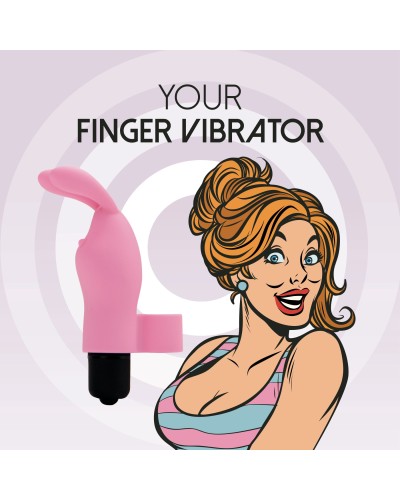 Вибратор на палец FeelzToys Magic Finger Vibrator Pink