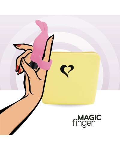 Вибратор на палец FeelzToys Magic Finger Vibrator Pink