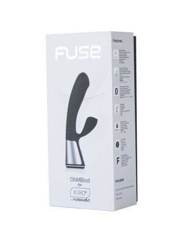 Интерактивный вибратор-кролик Ohmibod Fuse for Kiiroo Black