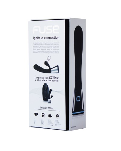 Интерактивный вибратор-кролик Ohmibod Fuse for Kiiroo Black