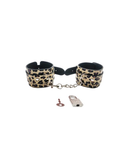 Набір MAI BDSM STARTER KIT Nº 75 Leopard: батіг, кляп, наручники, маска, нашийник, мотузка, затискач