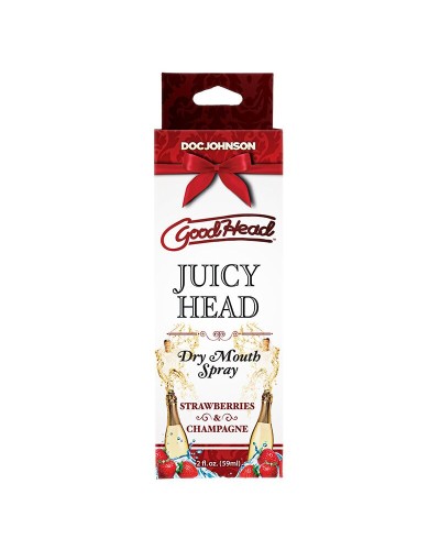 Зволожувальний спрей оральний Doc Johnson GoodHead - Juicy Head - Strawberries and Champagne 59мл