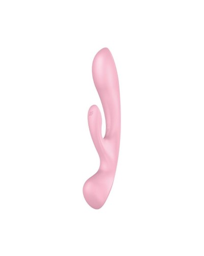 Вібратор-кролик Satisfyer Triple Oh Pink