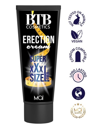 Крем для эрекции и увеличения члена BTB XXL CREAM (100 мл)