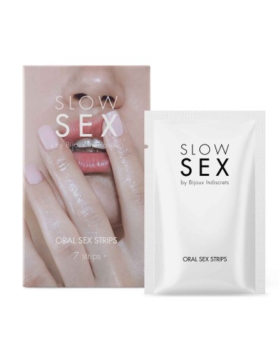 Смужки для орального сексу Bijoux Indiscrets Slow Sex Oral sex strips